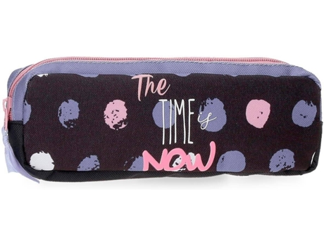 Estuche ROLL ROAD The Time Is Now Negro (22x7x3 cm)