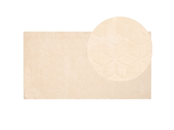 Alfombra BELIANI Thatta de Poliéster Beige 80x150