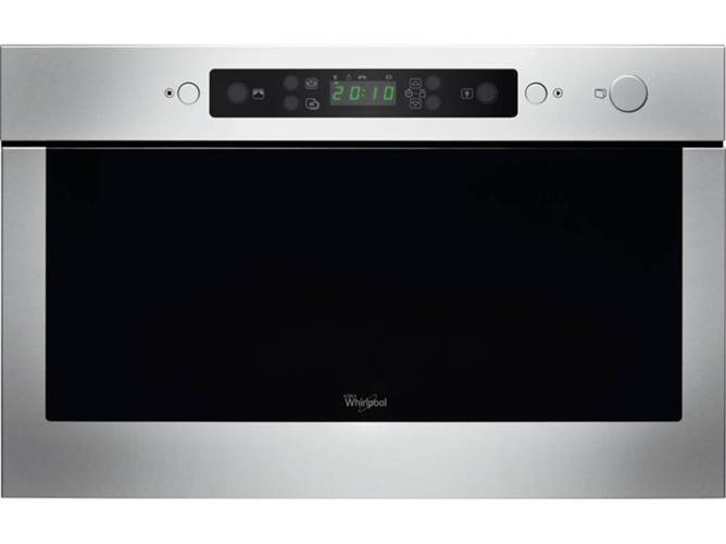 Microondas Integrable WHIRLPOOL AMW 424/IX (22 L - Con grill - Inox)