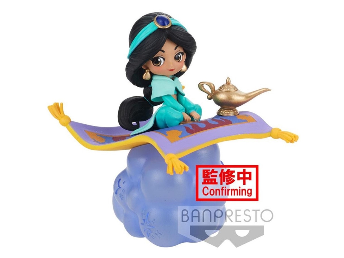 Figura Q Posket Disney Stories Aladdin Jasmine Ver. Para Banpresto