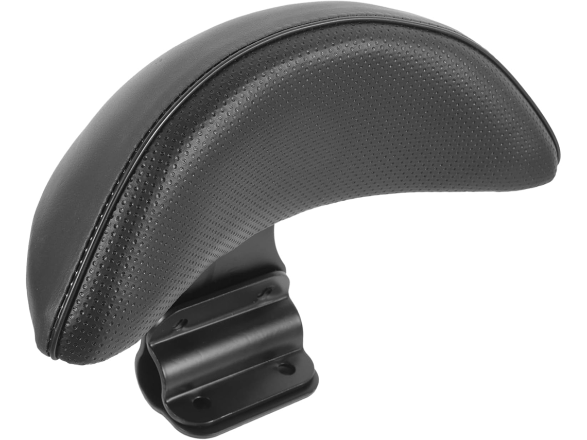 Respaldo Negro Para Bicicleta Eléctrica Con Cojín De Cuero, Asiento Trasero Cómodo Para Adultos.