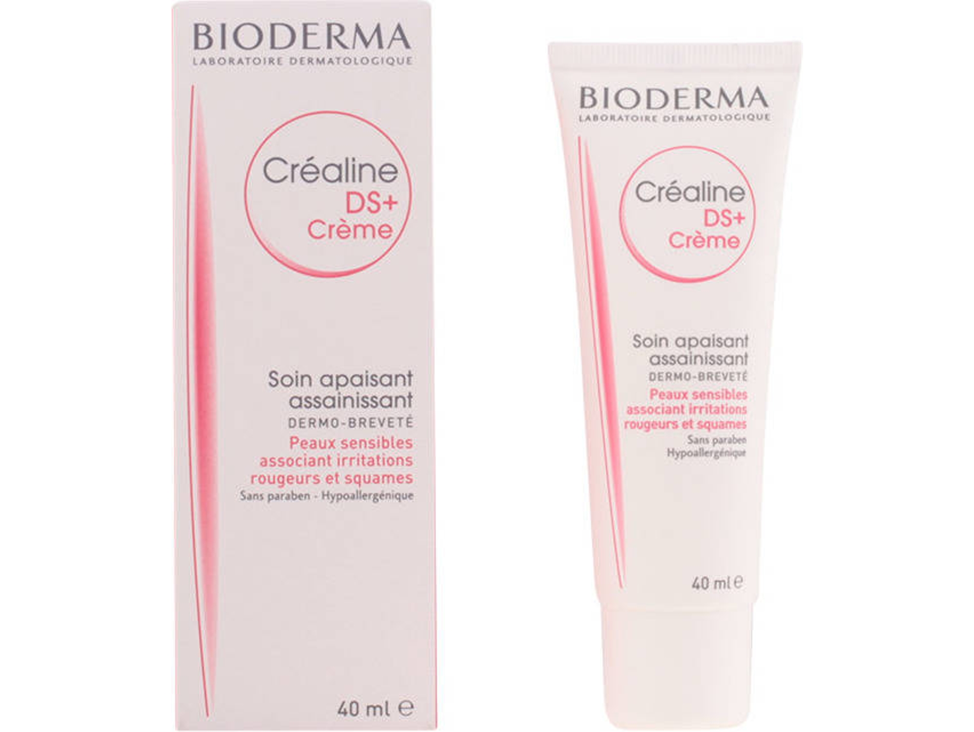 Pack BIODERMA Crealine Ds + Crema Apaisante Assainissante 40 ml