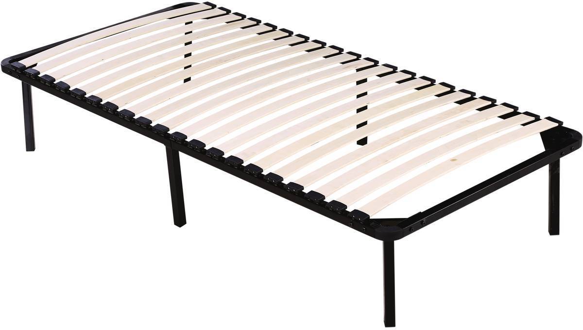 Sommier HABITAT ET JARDIN 20 Ripas Negro (90x190 cm - Hierro)