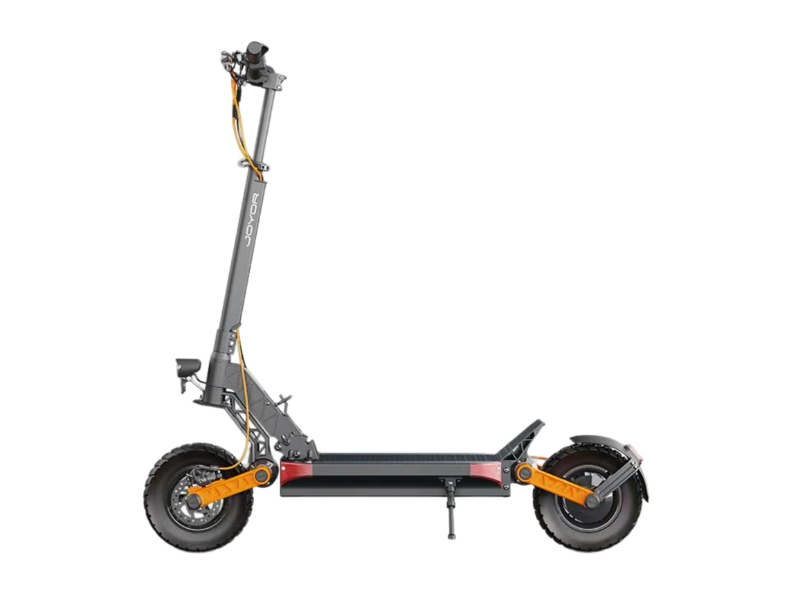 Patinete eléctrico plegable Joyor S5 Z, motor de 600 W, batería de 48 V y 13 Ah, neumáticos de 10 pulgadas, frenos de disco, color negro
