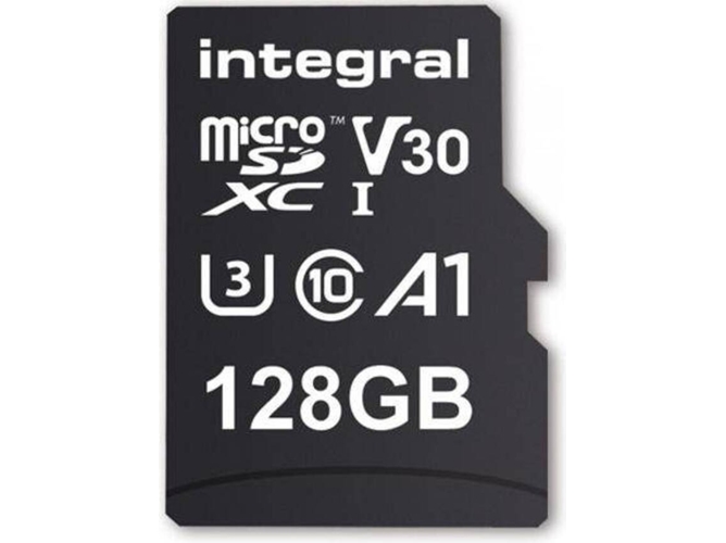 Tarjeta de Memoria INTEGRAL Pro Premium V30 - INMSDX128G-100/90V30 (128 GB, Clase 10 - UHS-3)