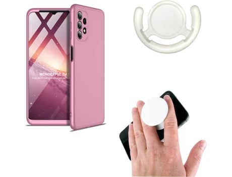 Carcasa, Popsocket y Soporte Samsung A32 4G Slim armor 360º