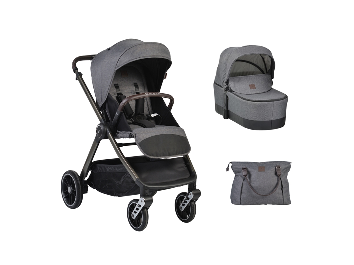 Cochecito 2 en 1 Macan Gris Cangaroo Cangaroo