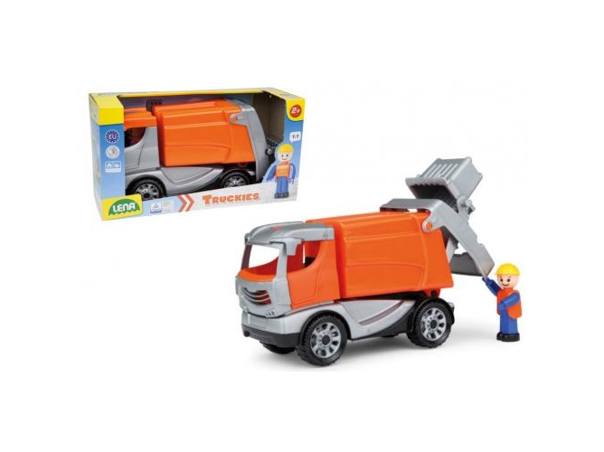 Vehículo de juguete LENA TOYS Truckies Camión de Basura
