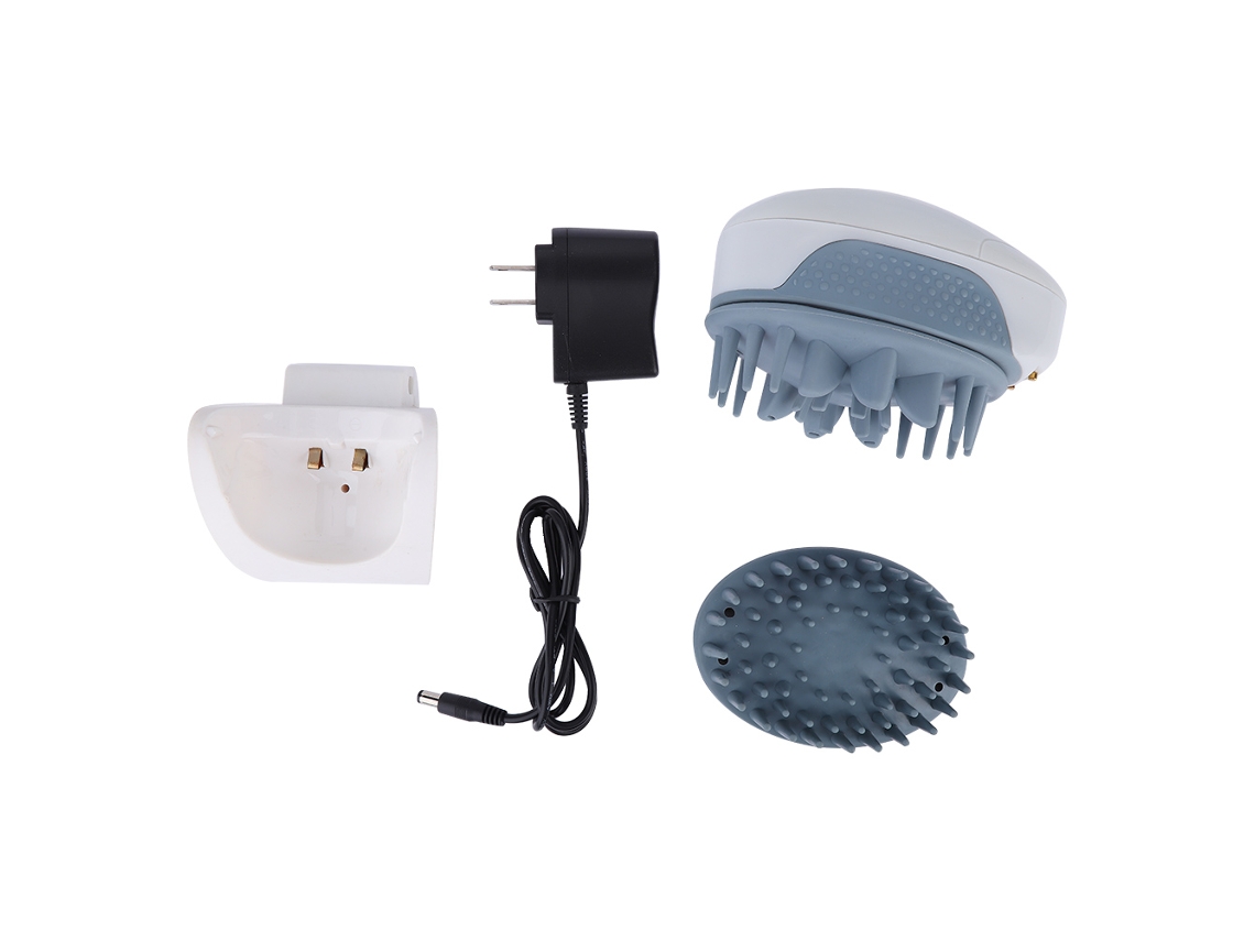 Cepillo De Limpieza Y Masaje Eléctrico Para El Cuero Cabelludo, Cepillo De Lavado Capilar Con Masajeador