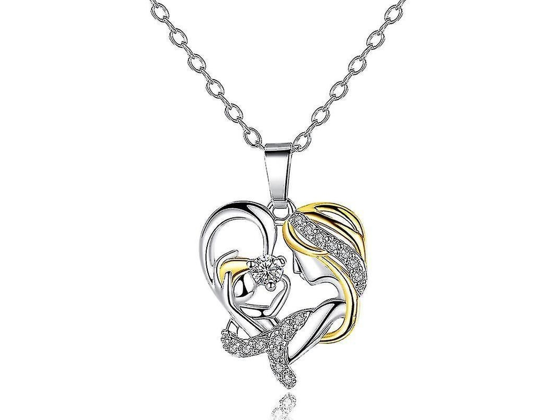 2026-regalos Para Mamá Día De La Madre Collares De Corazón Para Mujeres Con Nudo Infinito Y Diamante
