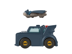 DC Liga Supermascotas  Figura y Vehículo Super Launch Ace Batmóbil