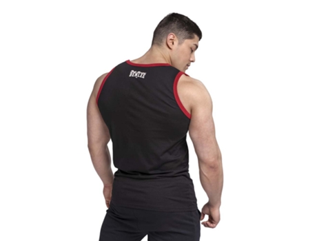 Camiseta sin Mangas de Hombre para Fitness BENLEE Pittsfield Negro (XL)