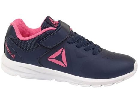 Zapatillas Deportivas REEBOK Rush Runner Niños (Azul Mariño, Rosa -Material Sintético, Tejido -27)