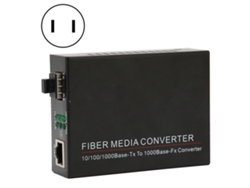 Transceptor de fibra óptica TBCMC3600ESFP, enrutador Gigabit dúplex completo/medio con enchufe