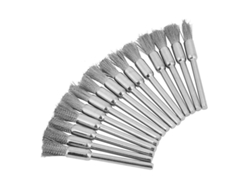 15 Cepillos De Alambre De Acero 3mm Mano 5mm Limpieza Pulido Metal Madera Piedra