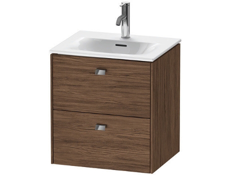 Mueble DURAVIT Brioso bajo lavabo suspendido 52,0 x 41,9 cm con 2 cajones incl. recorte de sifón y delantal para lavabo Viu 234453