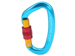 Anub carabiner de Escalada Resistente Design Antiderrapante Leve para Camping Escalada em Rocas Azul