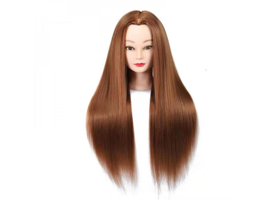 Cabeza de maniquí reutilizable 2026 para práctica de maquillaje y formación en belleza.