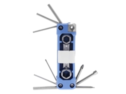 Kit De Herramientas Multifuncional Portátil Para Reparación De Bicicletas Con Llave Hexagonal Y Destornillador.