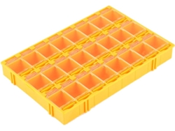 Cajas De Almacenamiento De Plástico De 24 Compartimentos Para Componentes Electrónicos (e20b4ecbc...
