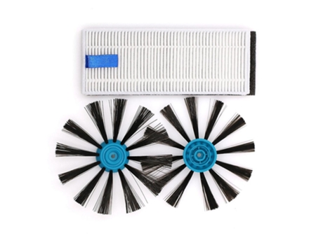 Peças de filtro hepa de escova lateral para aspirador de pó robô bissell ev675