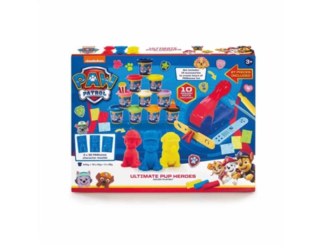 Nickelodeon Patrulla Canina Héroes Definitivos Juego de Plastilina