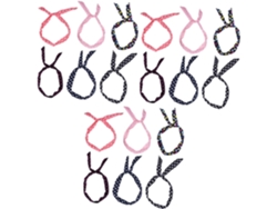 Diademas Anudadas De 18 Piezas Para El Cabello, Ideales Para Festivales Y Salidas, Varios Estilos.
