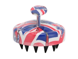 Pincel De Shampoo De Silicona Exfoliante Para Cuero Cabelludo Cepillo De Masaje Suave Patrón De Bandera Británica