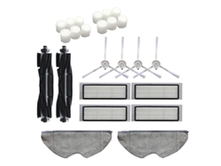 24 piezas: cepillo principal, cepillos laterales, filtro HEPA, paño de fregona, compatible con 360 S5 S7