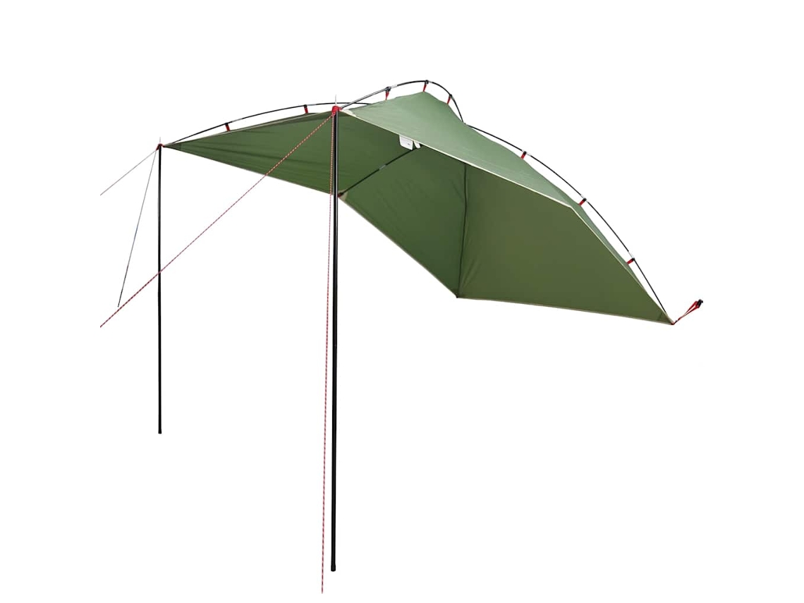 Carpa para coche impermeable VIDAXL verde