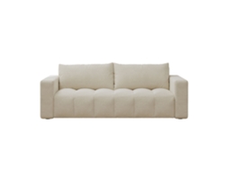 Sofá cama Canterbury de 3 plazas con baúl beige