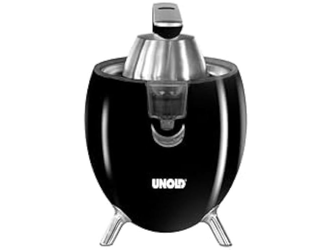 Exprimidor de dos conos para cítricos Unold 78135 de 300 W, color negro