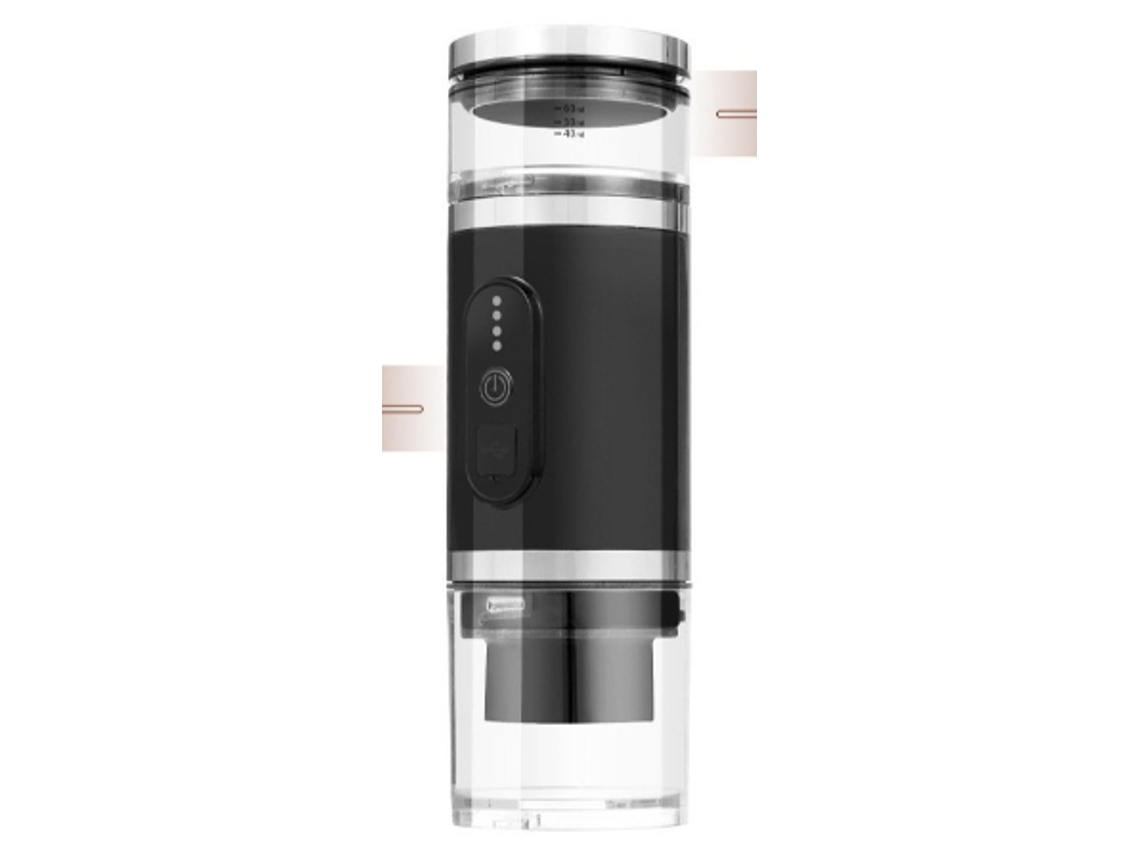 CAFETERA EXPRESSO PORTÁTIL SZSMART KPM-C03B negro Sin función de calefacción