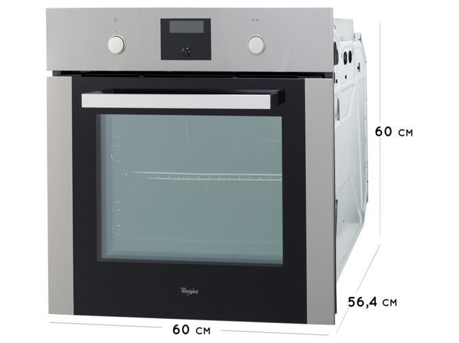 Horno WHIRLPOOL AKZ 663/IX (65 L - 60 cm - Pirolítico - Inox)
