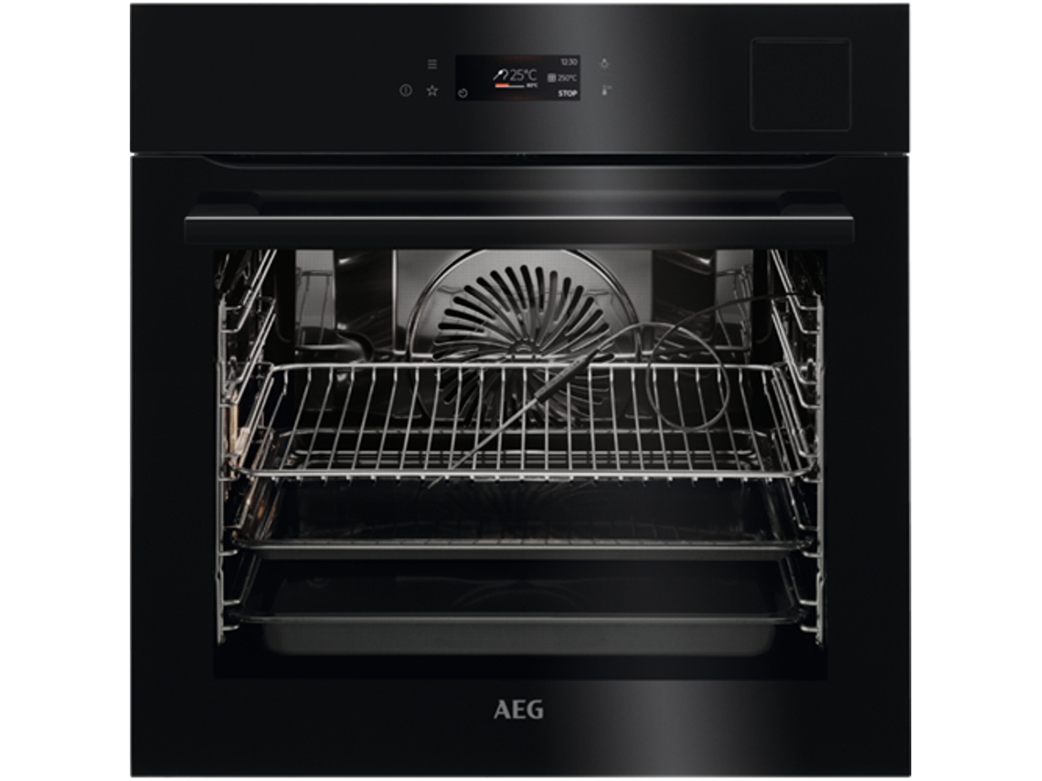 Horno AEG BSE792380B (70 L - 59.5 - Hidrolítico - Negro)