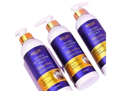 Loción corporal, fórmula iluminadora e hidratante, apta para pieles secas y oscuras, kit OEM 3 en 1