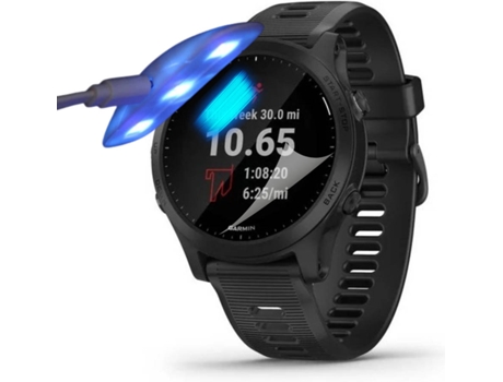 Kit de 4 Protectores de Pantalla Hidrogel para Garmin Forerunner 945 Flexshield con Lámpara UV