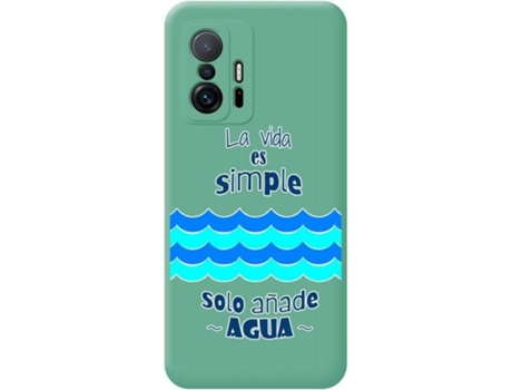 Carcasa Xiaomi 11T 5G / 11T Pro 5G TUMUNDOSMARTPHONE Agua Verde