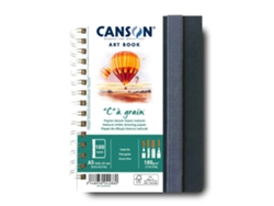 Bloc de Dibujo CANSON Art Book C À Grain 100 Páginas Papel A5 180 gBlanco Natural