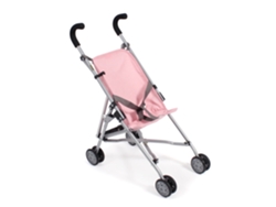 Mini Coach De Muñecas Roma, Gris Rosa Bayer Chic 2000