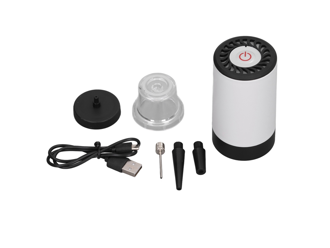 Bomba de aire portátil ultracompacta recargable por USB de 800 mAh
