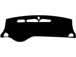 Alfombrilla Protectora De Cuero Microfibra Para El Salpicadero Del Buick Encore Gx 2020-2022 (negro, Con
