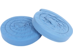 Juego De 2 Cuñas Para Cama King Size De 200 Cm En Espuma Suave Azul Claro, Relleno De Huecos Entre E