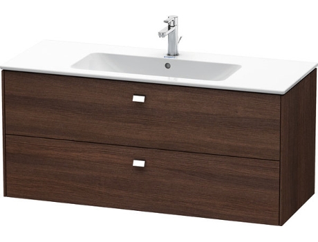 Mueble bajo lavabo DURAVIT Brioso de pared 122,0 x 47,9 cm con 2 cajones incl. hueco para sifón y delantal para lavabo ME by Starck 233612