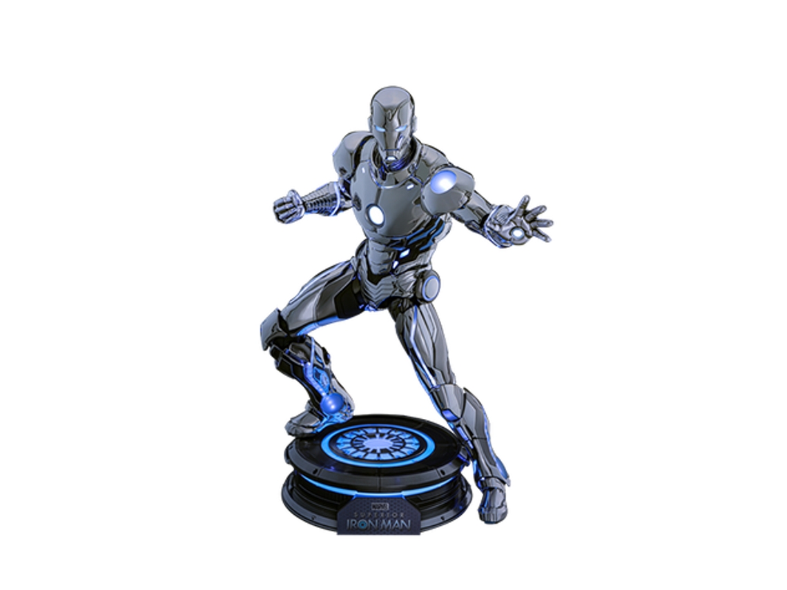 Figura de Iron Man Superior de Marvel Comics de Hot Toys Cms026b