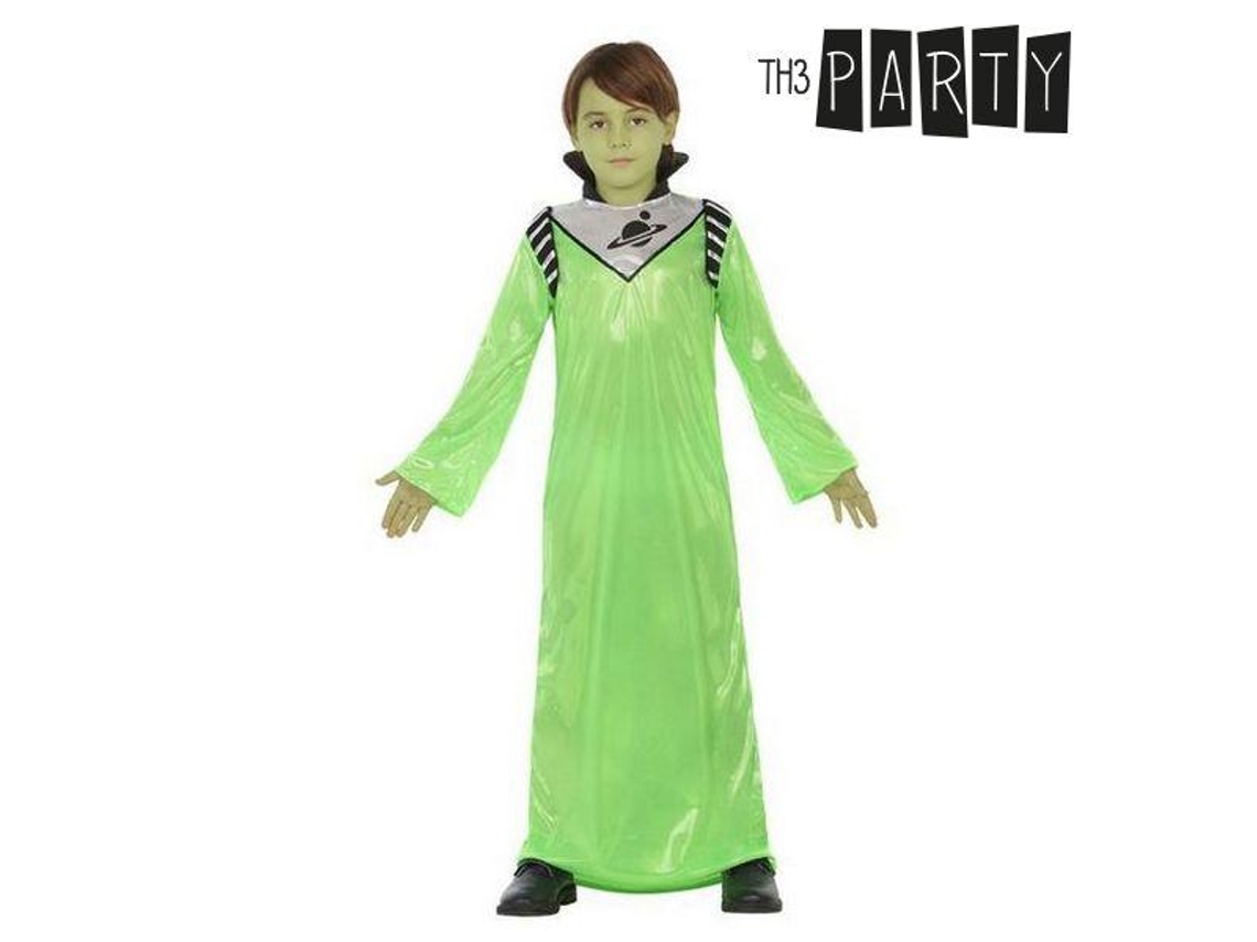 Disfraz Unisex Alien Verde
