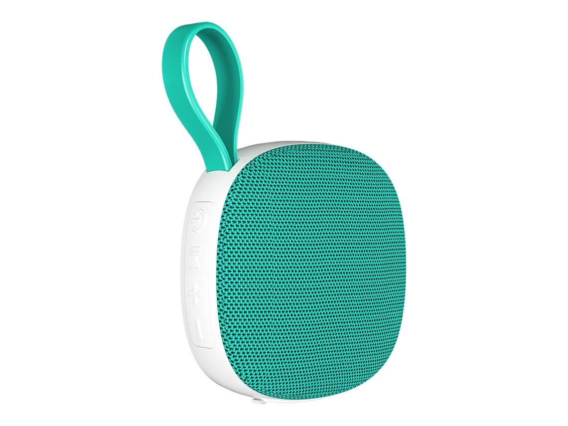 (verde) Nuevo Mini Altavoz Portátil De Tela Con Bluetooth, Impermeable E Inalámbrico