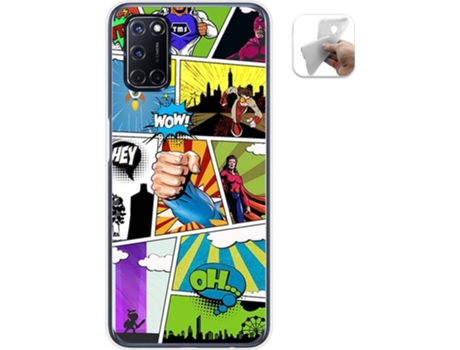 Carcasa Oppo A52 TUMUNDOSMARTPHONE Comic Multicolor
