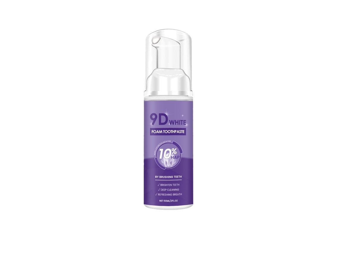 Mousse dental blanqueadora y quitamanchas