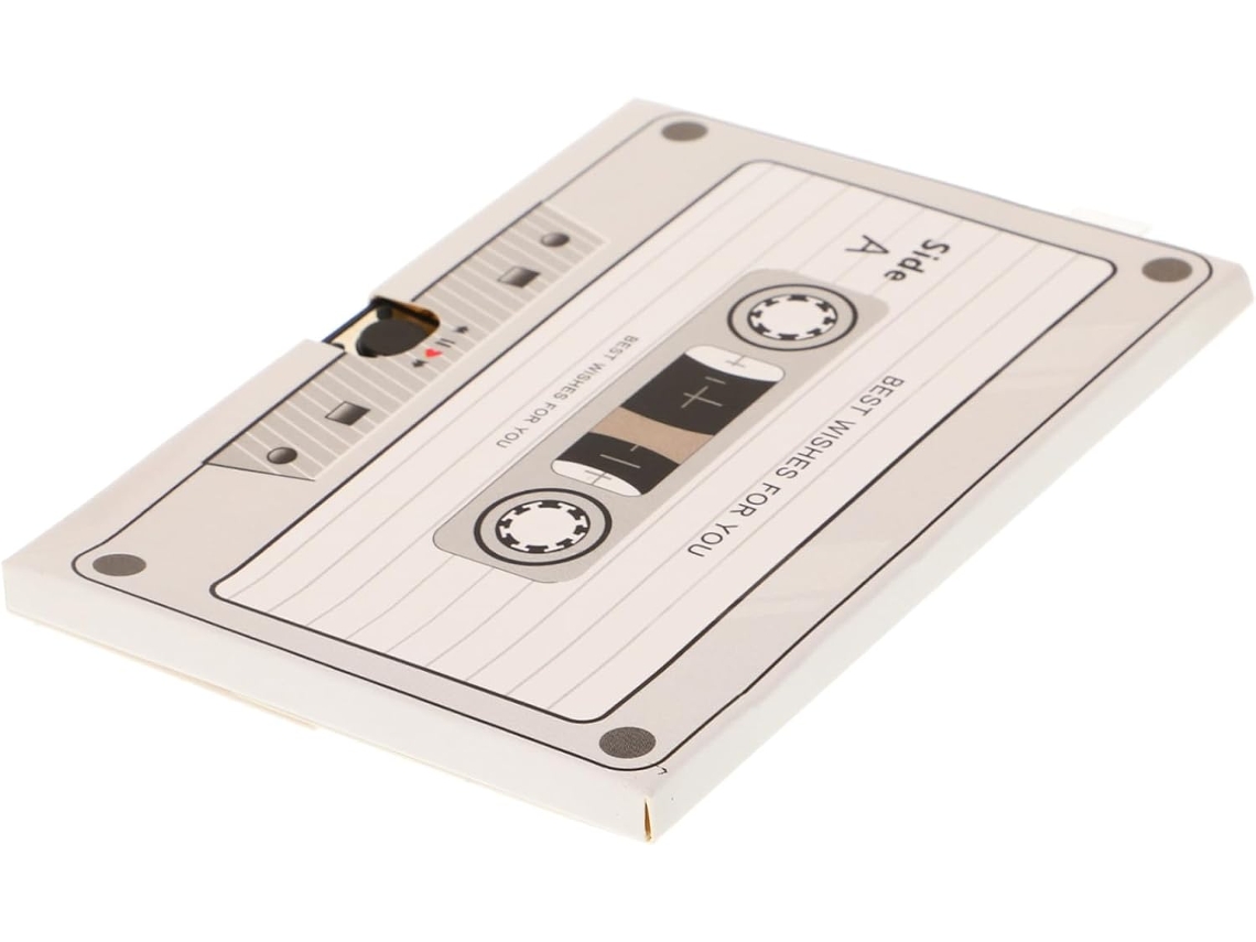 Grabadora de mensajes de audio para tarjetas de cumpleaños y tarjetas de casete personalizables. SFUSHOS (3 unidades)